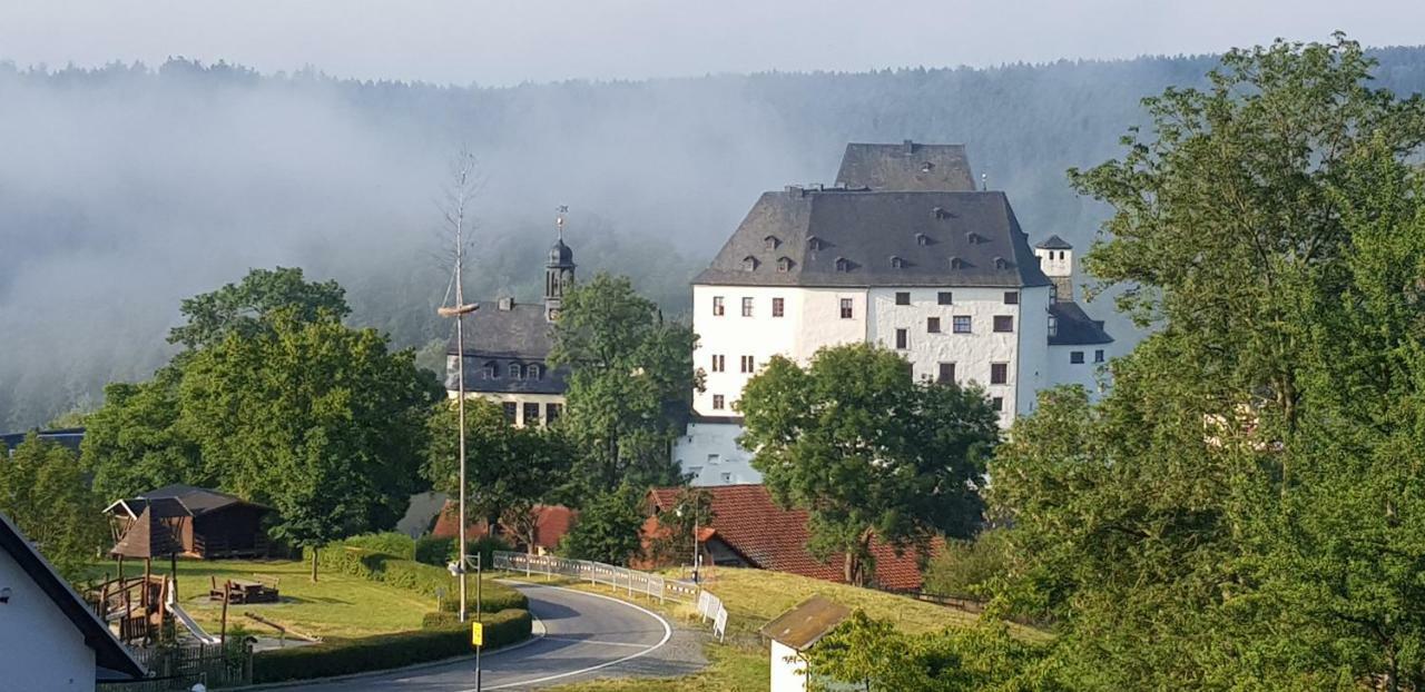 Ferienwohnung Schloss Burgk Burgk  Exterior foto